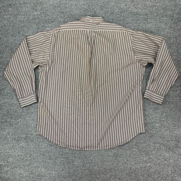 Vintage Ralph Lauren Shirt Mens XL Blake Button Down Striped Long Sleeve 90s - Picture 9 of 12